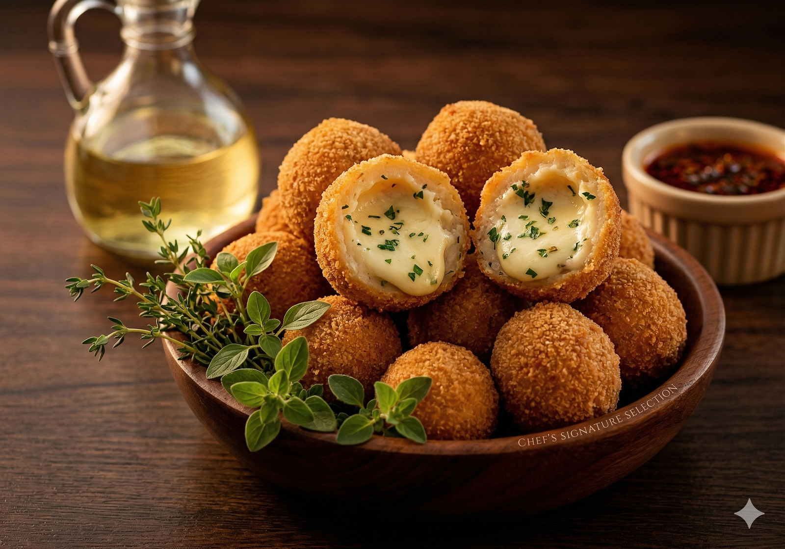 100 Bolinhas de queijo